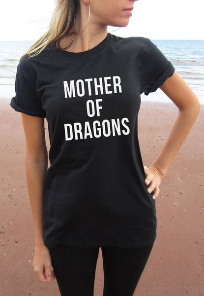 

Mother of Dragons T-shirt Tee SCREEN PRINT Retail Soft Unisex Ladies Sizes Global Ship Game of Thrones Khaleesi