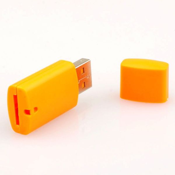 

little dog usb 2.0 memory tf card reader ,micro sd card reader dhl fedex 100pcs/lot