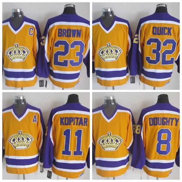 los angeles kings yellow jersey
