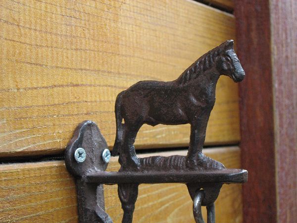 

metal animal retro iron horse decorative cast iron handmade bell phone countryside garden garden farm creative home crafts
