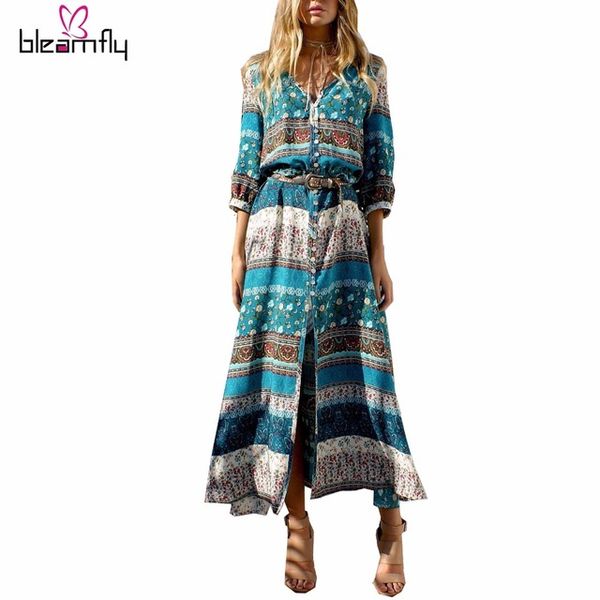 vestito lungo hippie