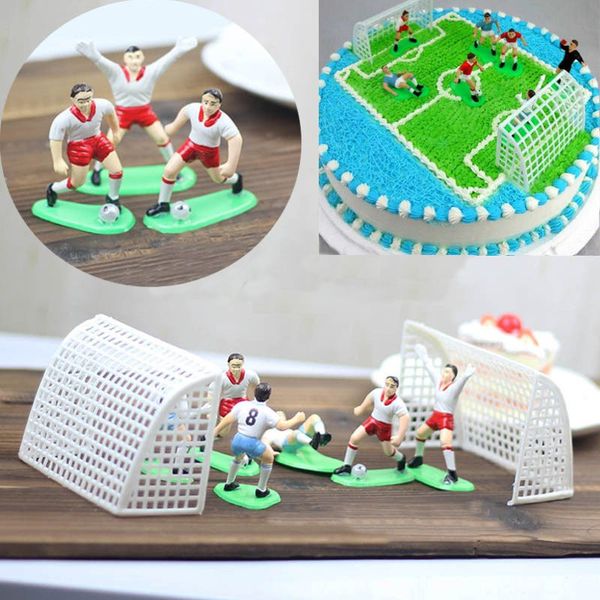 2019 funny soccer football cake topper player decoration tool birthday party cake decorating mold event party supplie from tanguimei2 7 03 tool birthday party