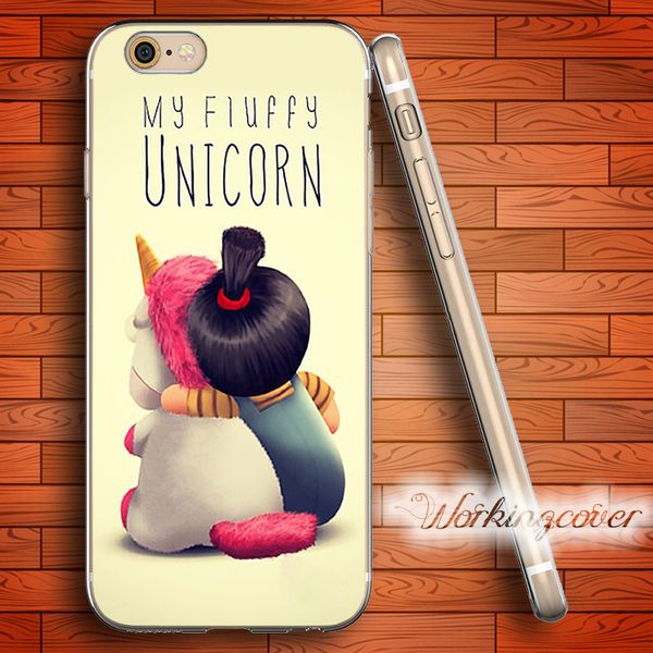 

fundas agnes unicorn soft clear tpu case for iphone 7 6 6s plus 5s se 5 5c 4s 4 case silicone cover