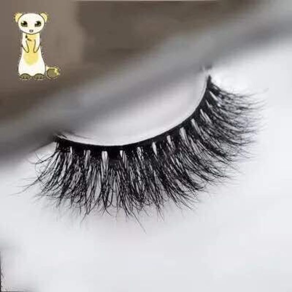 

selling 1pair/lot 100% real siberian 3d mink full strip false eyelash long individual eyelashes mink lashes extension