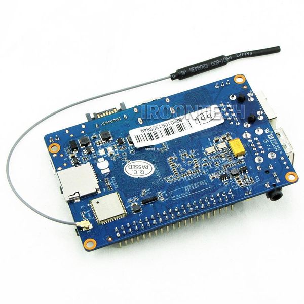 Freeshipping M1+ Banana Pi M1+ plus A20 Dual Core 1 GB RAM integriertes WLAN Open-Source SBC BPI M1+ mit 2 dB WLAN-Antenne