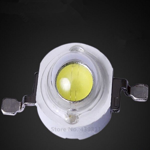 50 Pcs 3W cold White High Power Led Diodes 20000-25000k Lamp Beads