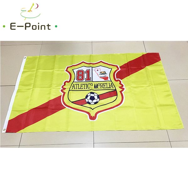 

Мексика Лига футбольный клуб Monarcas Морелия ФК 3*5 футов (90 см * 150 см) полиэстер флаг б