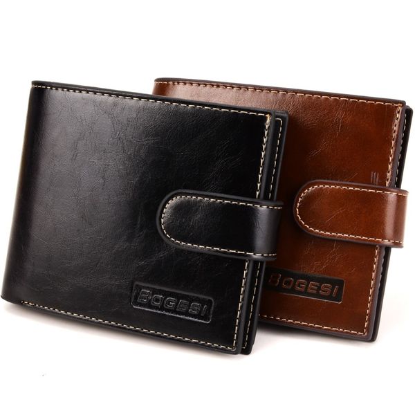 

begesi new men's wallets carteira masculina black coffee color quality hasp 3 folds card holder zipper coins change pocket purse, Red;black