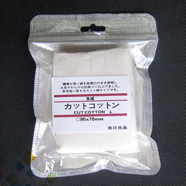 

10pcs lot Japanese Pure Organic Cotton 90*70MM unbleached MUJI Wicks Cottons Fit RDA RBA Atomizers DHL Free