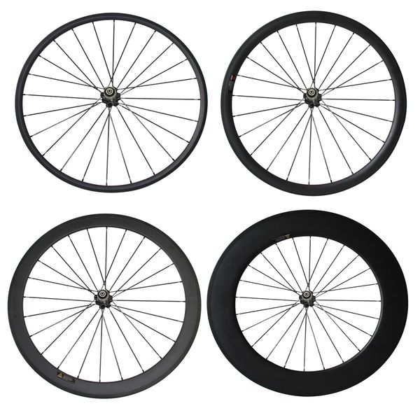 

Carbon wheel novatec 271 700c 24mm 38mm 50mm 60mm 88mm clincher tubular carbon road bike bicycle carbon wheel racing only rear wheel