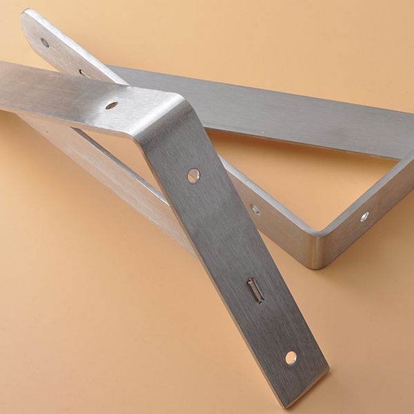 

stainless steel trangle wall bracket household hardware part kitchen storage support shelf triangle bulkhead stand