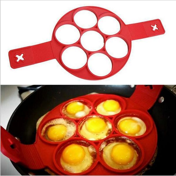 

кухня силиконовые идеально оладьи блинчики инструменты флиппин фантастическая блинная форма круглые легкие флип захваты сделать 7 силиконовы