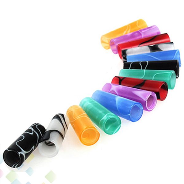 

Colorful Acrylic Friction Drip Tip Candy Drip Tips O Ringless 510 EGO Atomizer Mouthpieces for Vapor Electronic Cigarettes