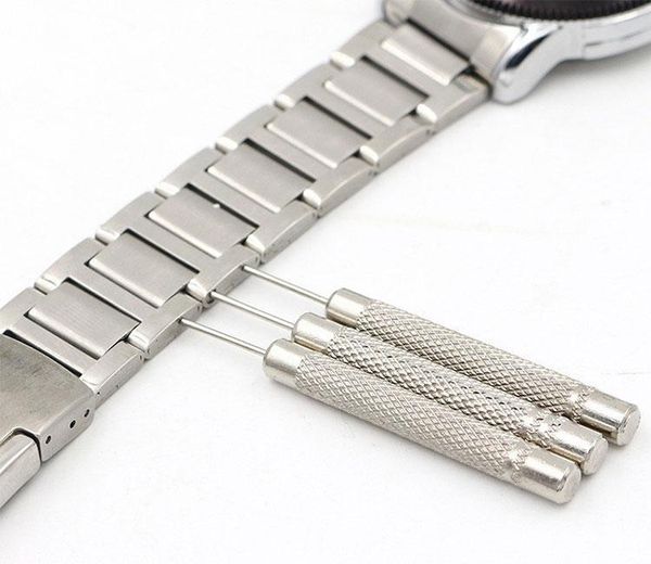 

30pcs/ lots stainless steel watch for band bracelet steel punch link pin remover repair tool 0.7/0.8/0.9/1.0mm new glitter2008