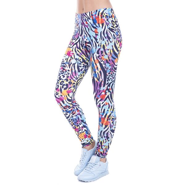 

women's fashion colorful pants capris sport skinny stretchy tight fitting elastic slim fit fitness pencil objects trousers ddk8 fp03 rf, Black;white