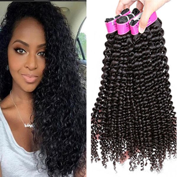 Peruano Premium Encaracolado Cabelo Humano Trama Dupla Barato Brasileira Kinky Curly Hair Extensions 3 Bundles Crespo Encaracolado Para Mulheres Negras africanas