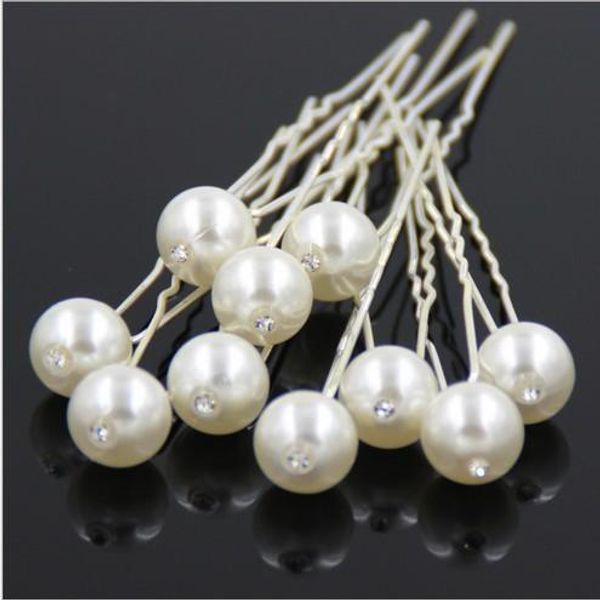 

wedding hair jewelry updo accessories bridal hair accessories bridal silver plated faux pearl u pins bridal hair pins party head pieces, Slivery;golden