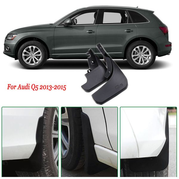 

brand new 4pcs abs mud flaps splash guards car fender mudguard for audi q5 2013-2015