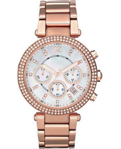 

sell chronograph mens and women watch with original box and certificate 5491 5626, Slivery;brown