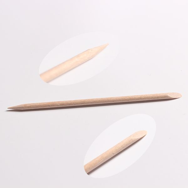 

100 шт./упак. Nail Art Orange Wood Stick кутикула толкатель Remover для маникюра педикюр салон крас