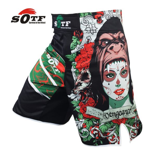 Kick Boxing Shorts Cheap Mma Shorts Brock Lesnar Kickboxing SOTF Mma Shorts
