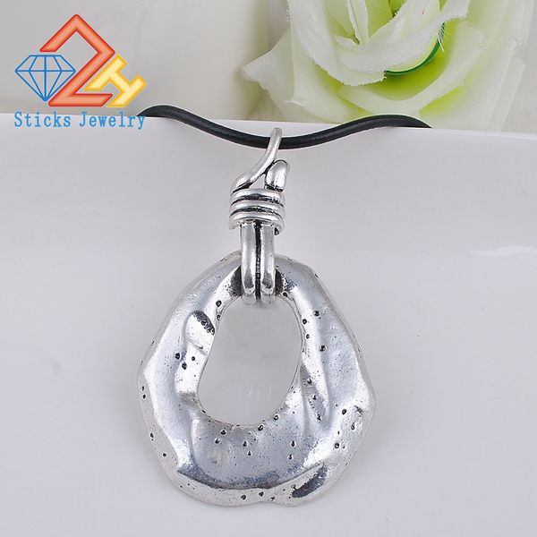 

vintage necklace for women and men punk style choker necklace, Silver