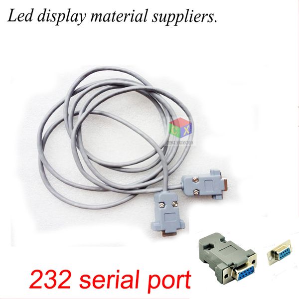 LED-Anzeige 9-poliges serielles Datenkabel COM-Anschluss Stecker 235 Schnittstellenkabel Cross-Control-Kartenkabel