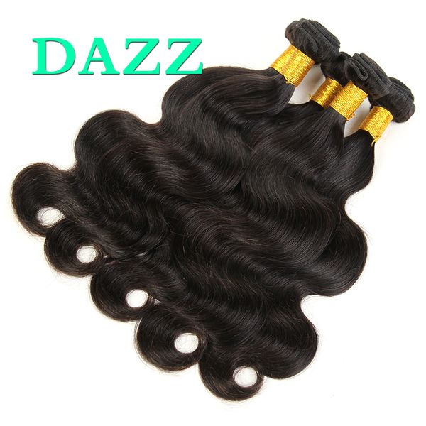 Dazz Wholesale Raw Virgin Indian Hair Body Wave Bundles Wet And