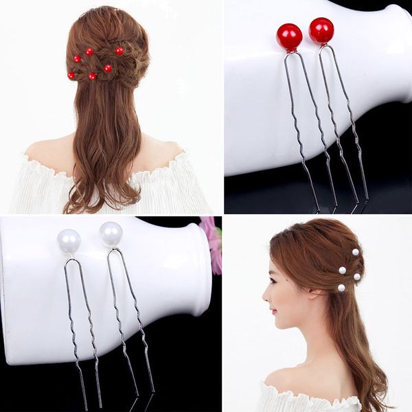 2020 New Korean Style Bridal Pearl Wedding Hair Accessories
