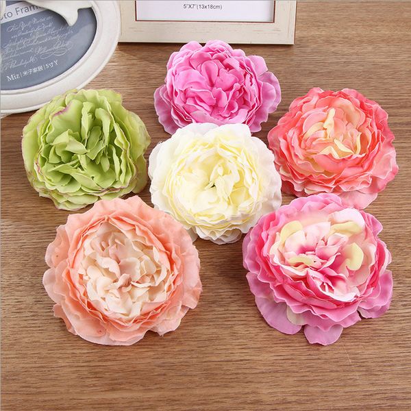 

10pcs victoria rose flower wedding flower artificial silk flower head for wedding wall wedding bouquet home decoration party accessory