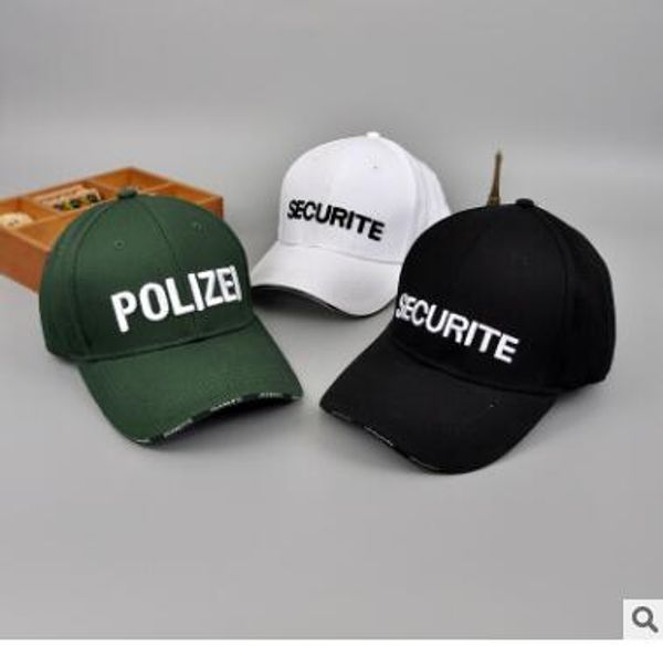 

vetements Cap бейсболки 2017 Snapback шляпы мода securite Cap polizei Оптовая