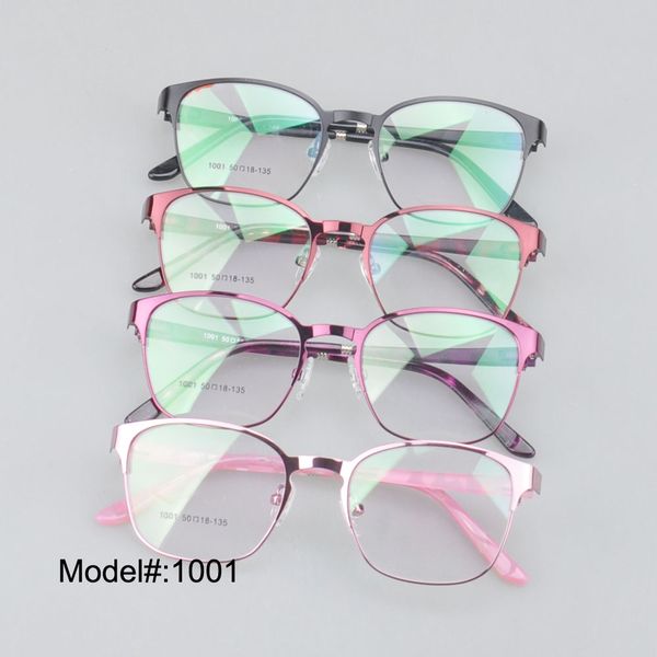 

wholesale- mx1001 full rim metal women's spectacle frameswith ultem temples myopia eyewear prescription spectacles glasses, Silver