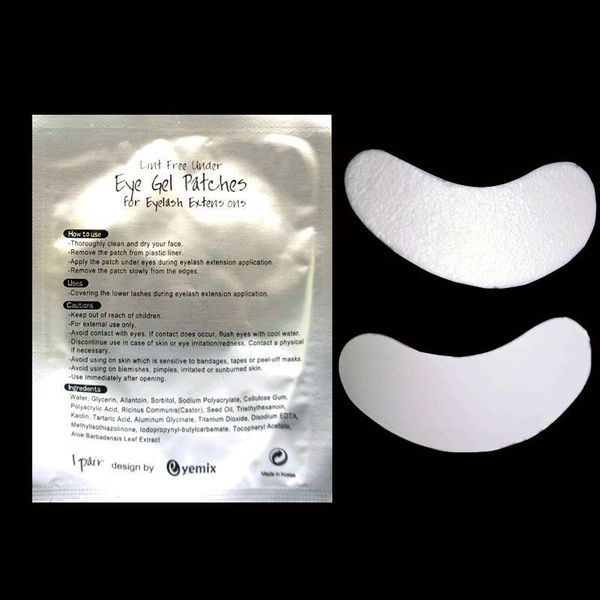 

60 pairs/lot new thinest 60 pairs silk eye pads under eye patch lint eye pads