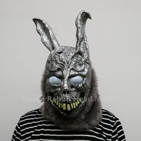 

halloween party cosplay donnie darko rabbit mask scary animal full head horror mask zombie devil skull mask toys