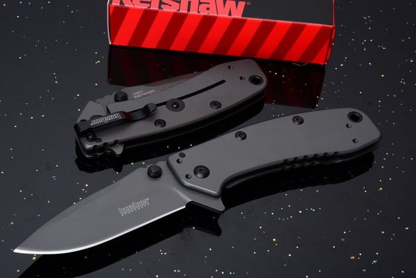 

Kershaw Cryo II Вспомогательное открывающееся складное лезвие ножа Серый 1556TI 8Cr13Mov стальная однотонная Флиппер карманный нож ножи новый в оригинальной коробке