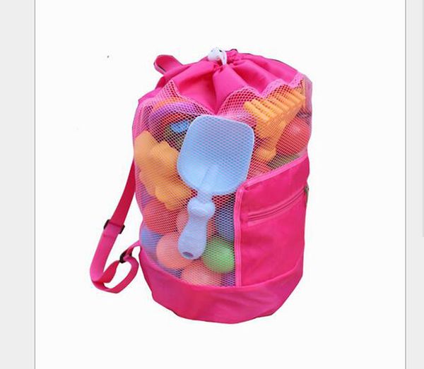 

2017 новый пляж сетчатые мешки песок от коллекция игрушка сумка для хранения ракушек детские организатор сумка 2цвета