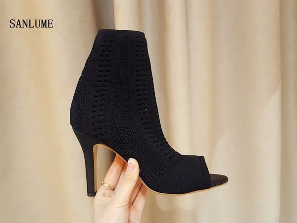 

New 2017 fa hion women open toe high heel andal 11cm evening party hoe white hipping
