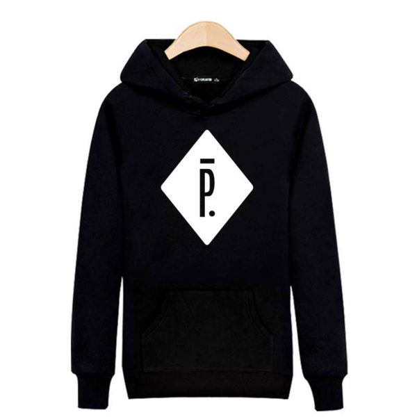 Großhandel - PIGALLE Harajuku Sweatshirt Schwarz für Street Wear Hoodies Herren Luxus Ray 3XL