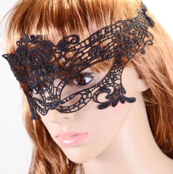 

party halloween masquerade masks black white lace masks venetian half face mask for christmas cosplay party night club eye
