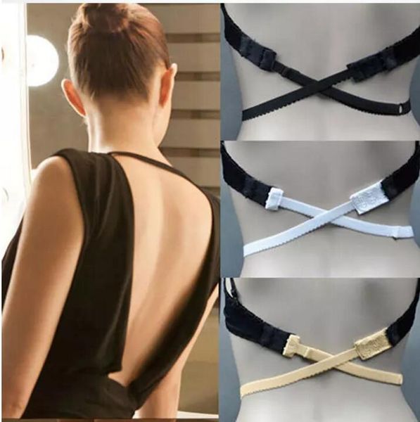 3 pezzi per set, cinturino per reggiseno con convertitore adattatore senza schienale per la parte bassa della schiena, cinturino per reggiseno con estensione senza schienale completamente regolabile, DHL gratuito