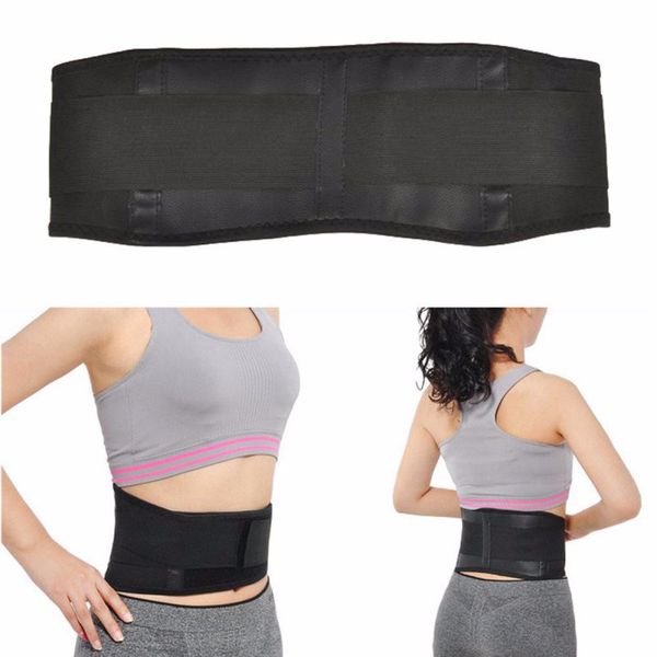

adjustable tourmaline self-heating magnetic therapy waist belt lumbar support back waist support brace double banded