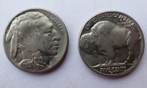 

Дата 1913s Буффало никель пять центов монеты копировать продвижение дешевые заводс