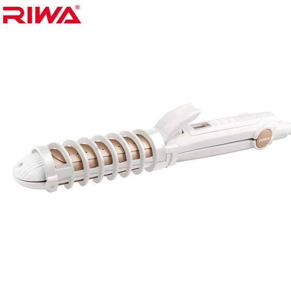 

riwa curler hair straightener 2 in 1 styler curling iron wet and dry curling tongs for hair rb-950