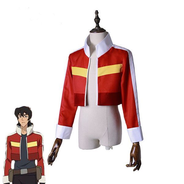 Voltron: Lendário Defensor Keith Casaco Top Casaco Adulto Cosplay Traje Unisex Jaqueta CosplayXS para XXXL