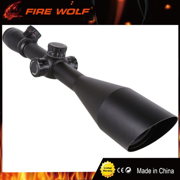 

FIRE WOLF M3 4-16X60 Tactical Optics Riflescope Red&Green Dot Reticle Fiber Sight Rifle Scope 30mm Tube
