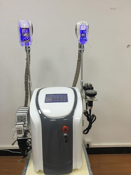 

portable slimming machine cryo temperature ultrasound rf liposuction lipo laser machine new, Black;white
