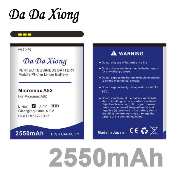 Da Da Xiong 2550mah A82 Battery For Micromax A82 Battery Backup Battery Cordless Phone Batteries From Daxiongcompany 9 05 Dhgate Com