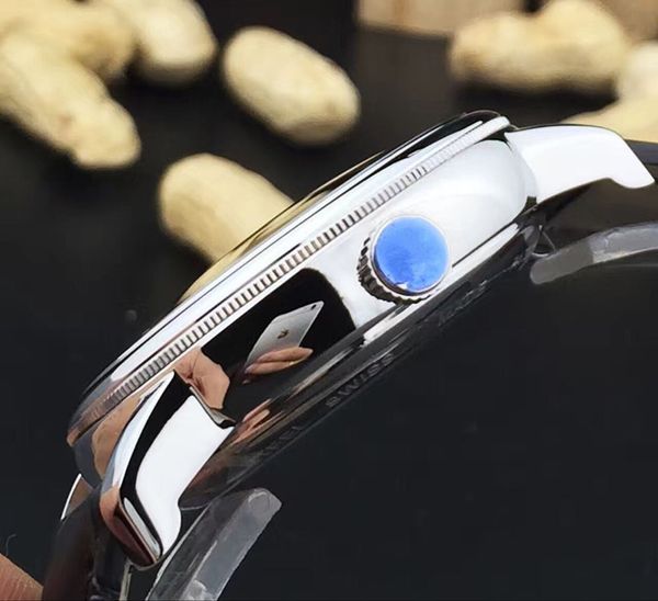 

Высокое качество мужская плавающий маховик полностью автоматический механический механизм импорт кожа иглы пряжки минеральной износа симметрии зеркало РК + бесплатно