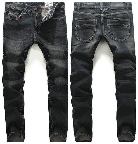 

wholesale-2016 autumn wholesale new winter men's cotton slim small straight black jeans for men, Blue