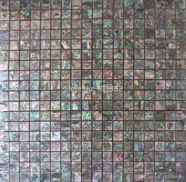 2020 Green Abalone Shell Mosaic Tile Ceramic Tiles For Bathroom